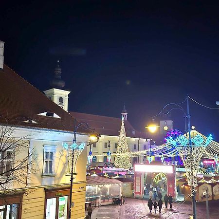 City Spirit Studio - Piata Mare & Balcescu View Hermannstadt Exterior foto