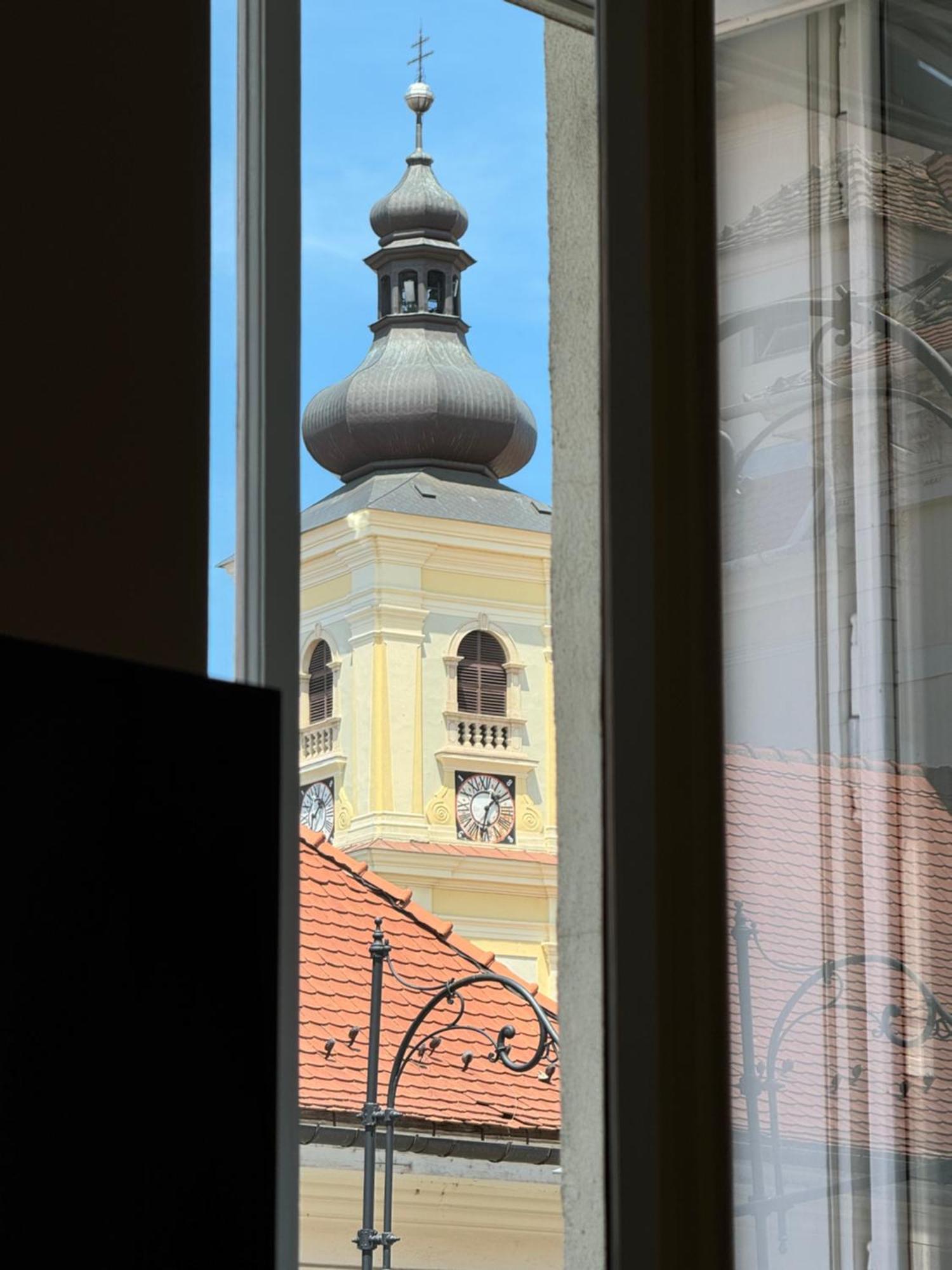 City Spirit Studio - Piata Mare & Balcescu View Hermannstadt Exterior foto