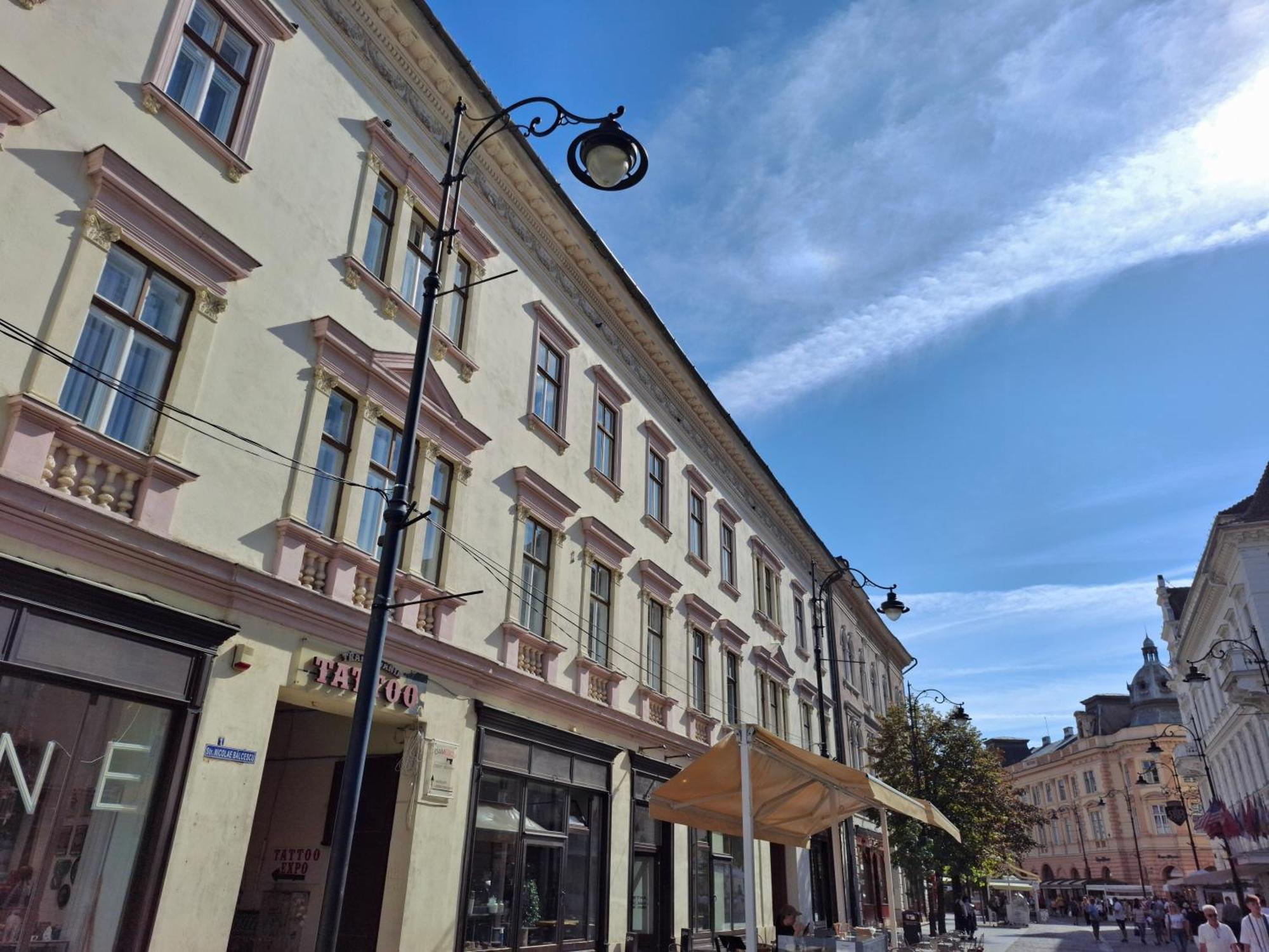 City Spirit Studio - Piata Mare & Balcescu View Hermannstadt Exterior foto