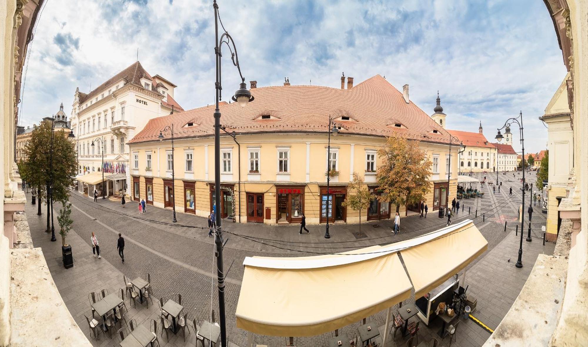 City Spirit Studio - Piata Mare & Balcescu View Hermannstadt Exterior foto