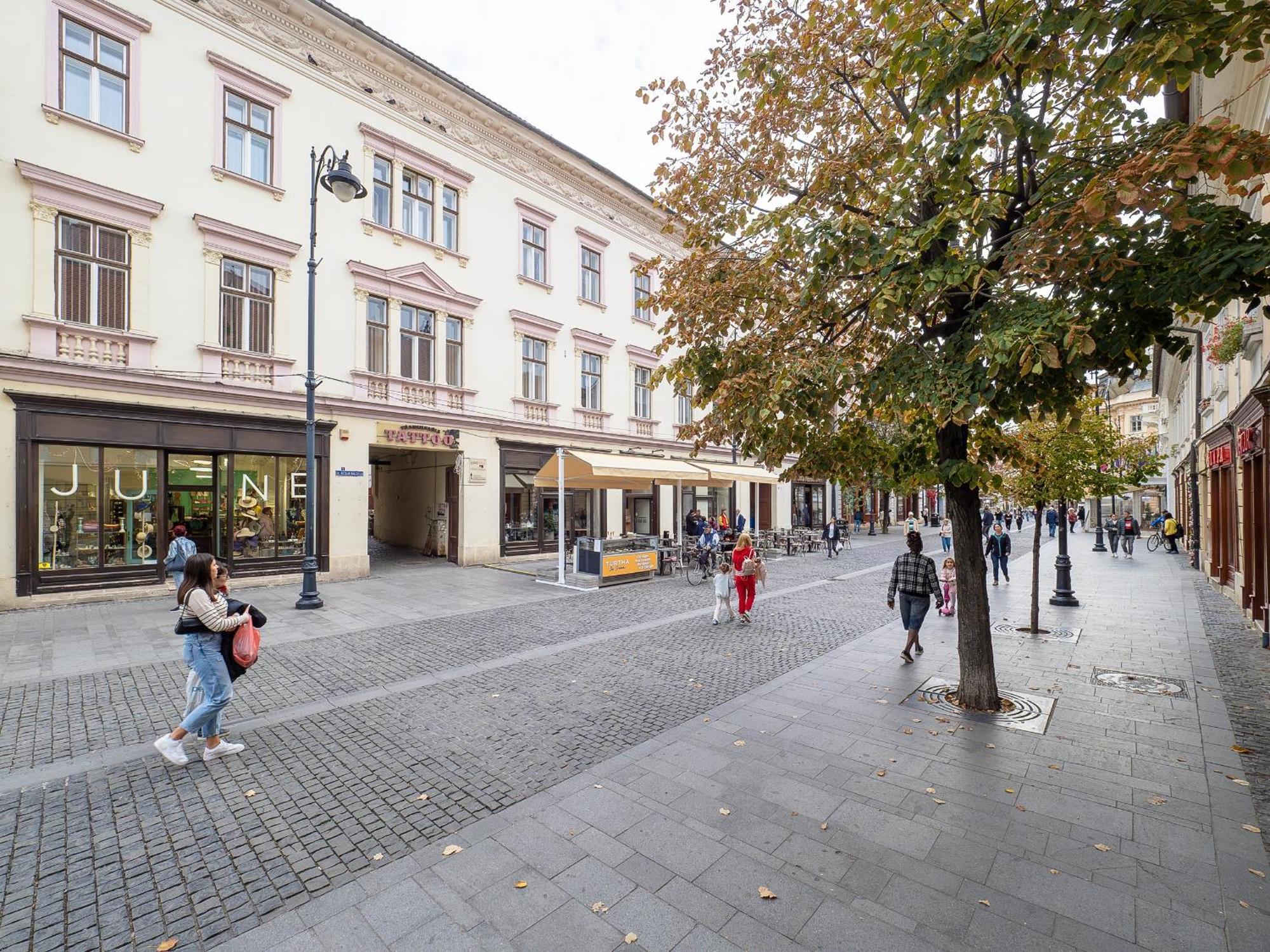 City Spirit Studio - Piata Mare & Balcescu View Hermannstadt Exterior foto