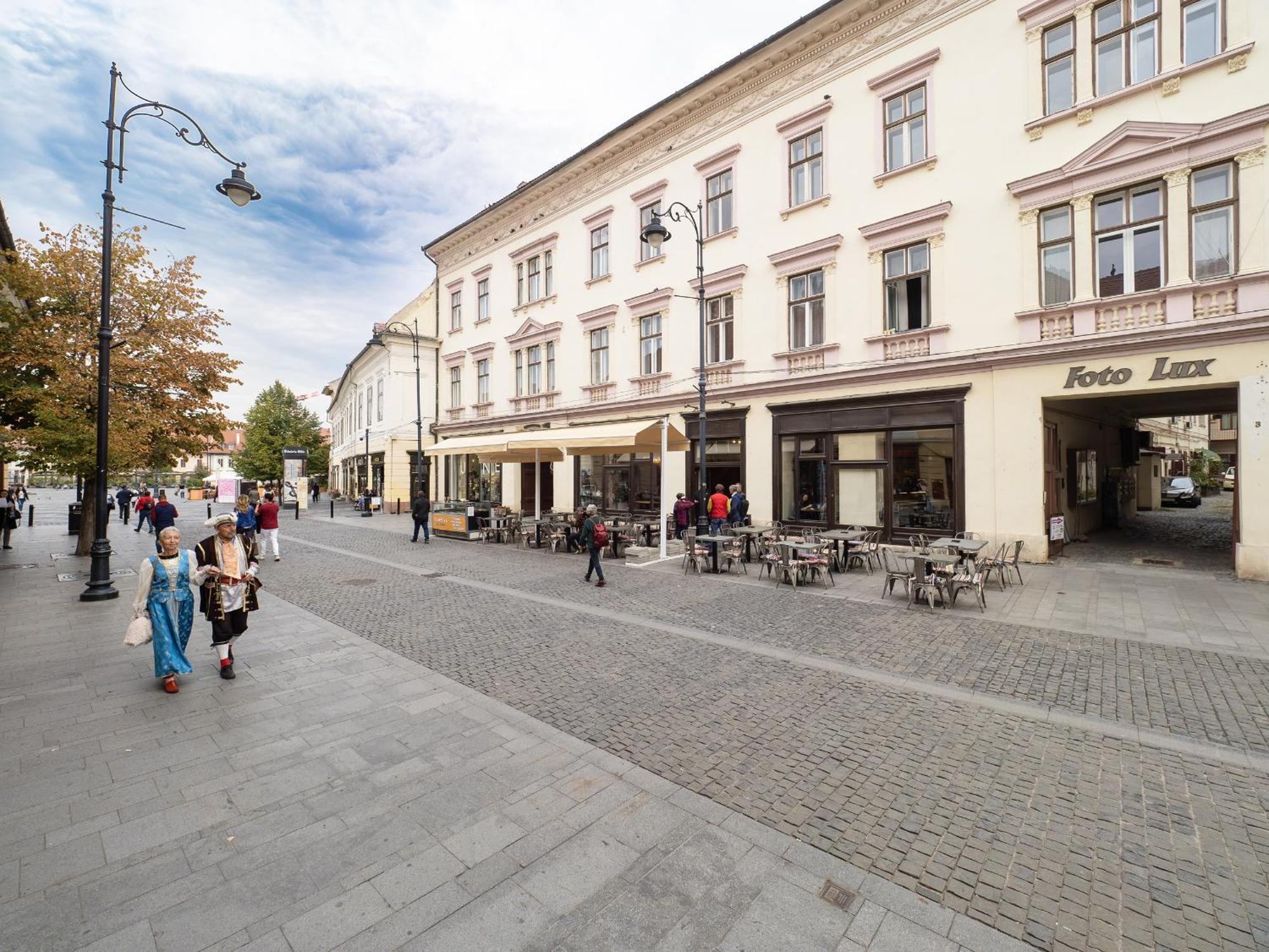 City Spirit Studio - Piata Mare & Balcescu View Hermannstadt Exterior foto