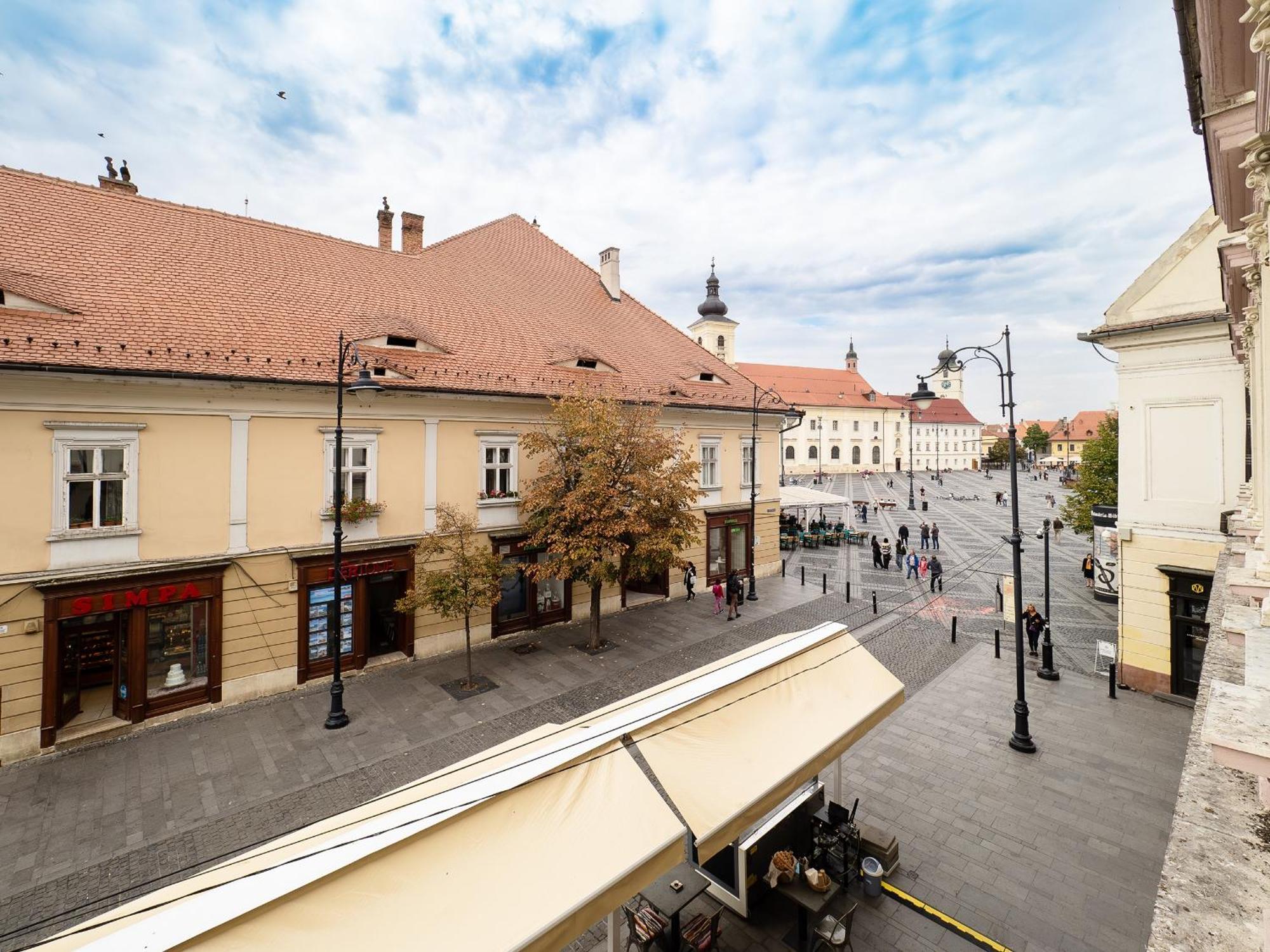City Spirit Studio - Piata Mare & Balcescu View Hermannstadt Exterior foto