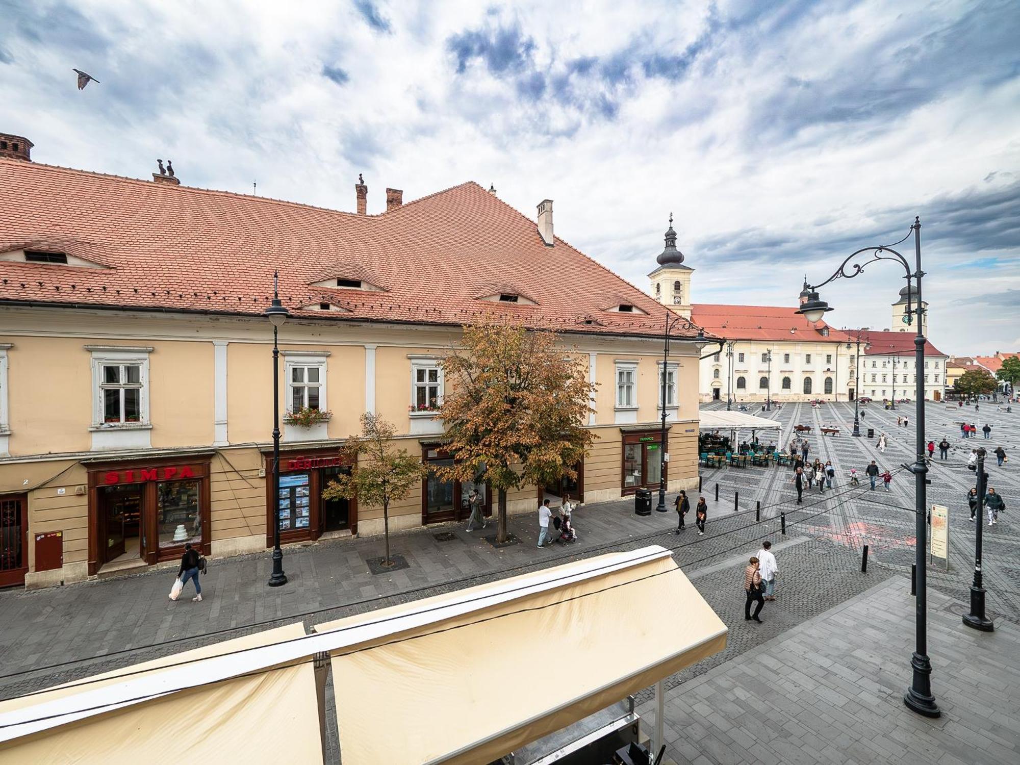 City Spirit Studio - Piata Mare & Balcescu View Hermannstadt Exterior foto