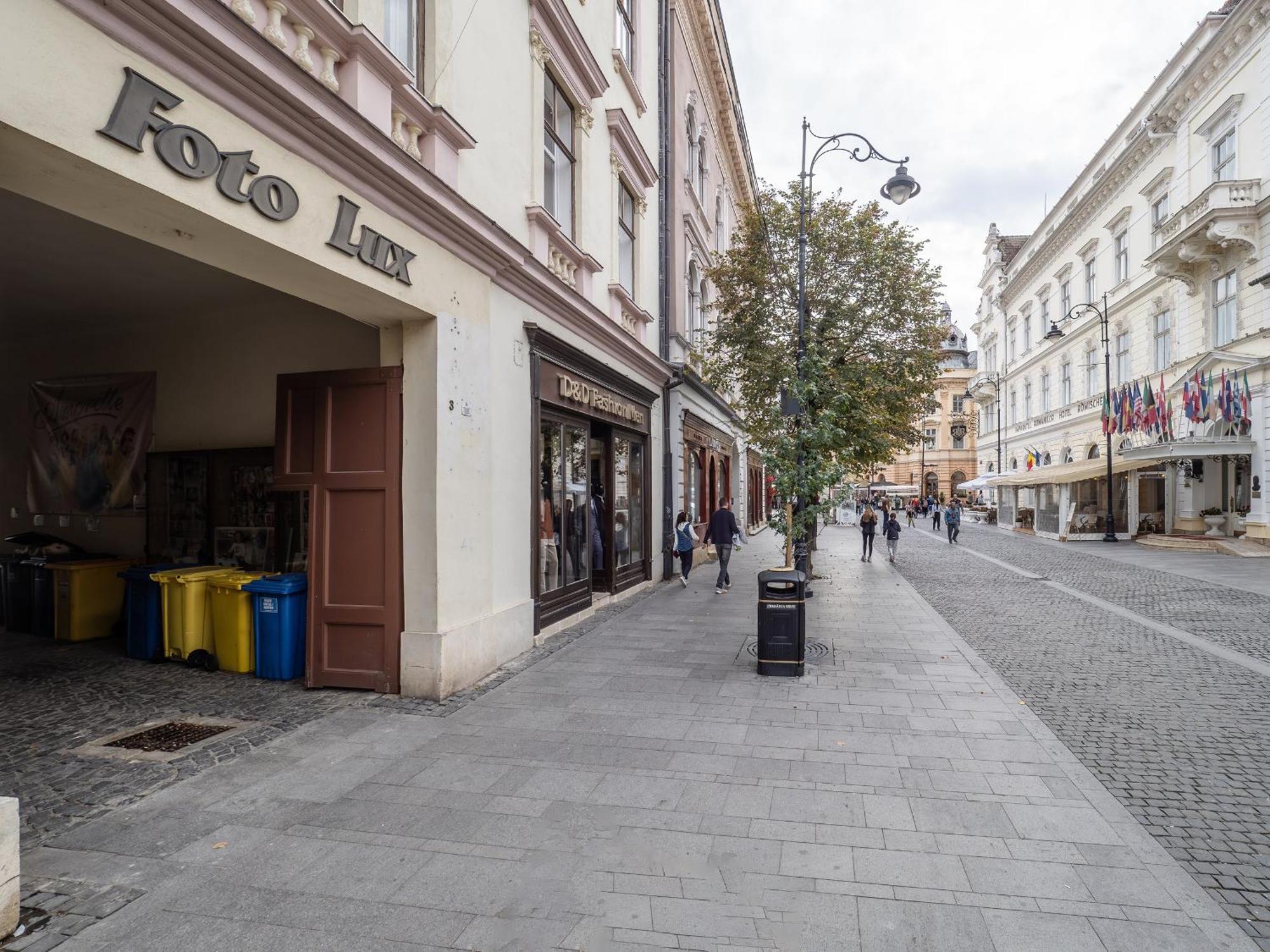 City Spirit Studio - Piata Mare & Balcescu View Hermannstadt Exterior foto